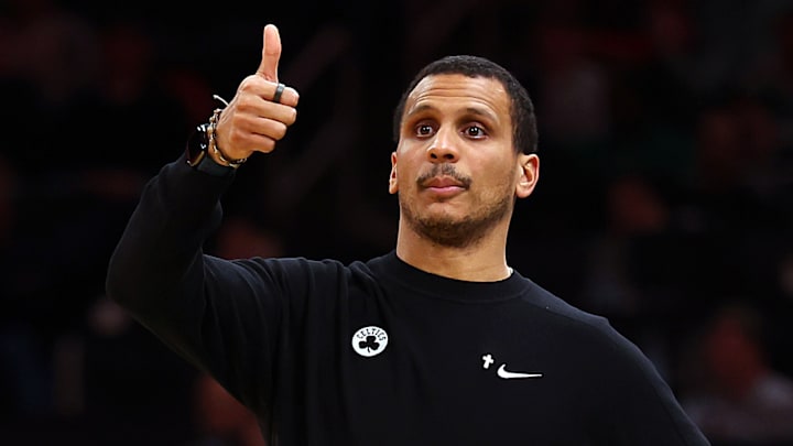 Boston Celtics head coach Joe Mazzulla.