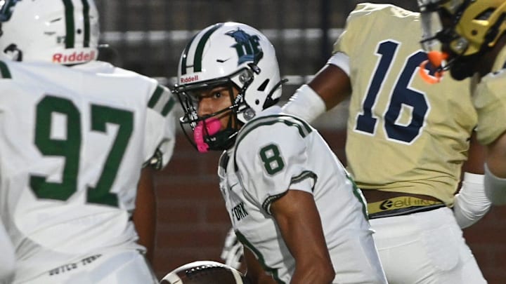 The Spartanburg Vikings played the Dutch Fork Silver Foxes in high school football at Spartanburg High School on Aug. 30, 2024.