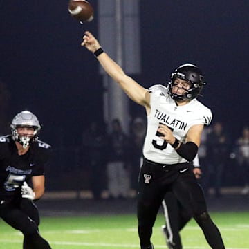 It will be an open competition over the summer to replace Nolan Keeney behind center at Tualatin.