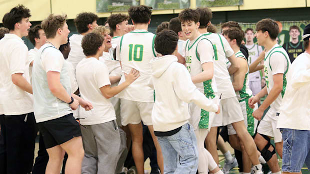West Linn Lions boys basketball
