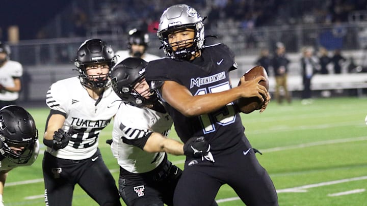 Cade Mitchell will lead No. 16 Mountainside into a first-round Class 6A playoff game at No. 2 Willamette this week.