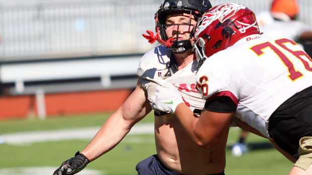 Camas' Luke Webb, a WSU commit, could register 20-plus sacks in first season in 4A GSHL.