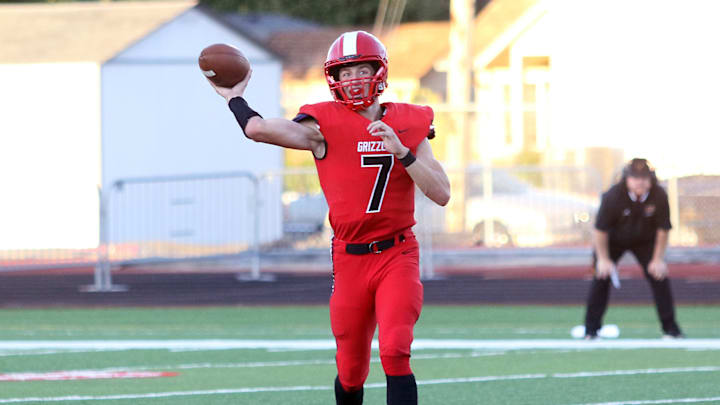 Kane Sullivan accounted for 21 touchdowns in 2023 and led McMinnville to a Pigeon Bowl win over Forest Grove. Kane Sullivan accounted for 21 touchdowns in 2023 and led McMinnville to a Pigeon Bowl win over Forest Grove.