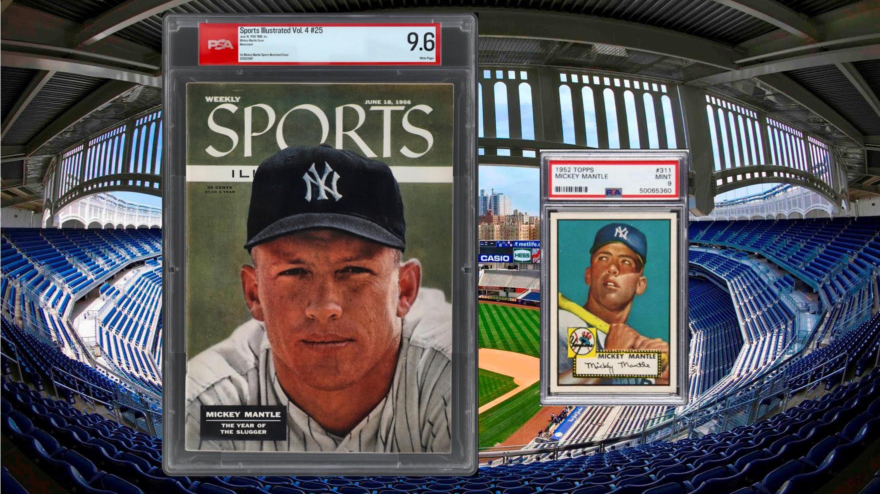 The 1952 Topps Mickey Mantle of Sports Magazines Is Up for Auction The 1952 Topps Mickey Mantle of Sports Magazines Is Up for Auction