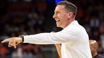 Auburn Tigers basketball coach Steven Pearl didn't impress in his head coaching debut, but still had slick comments afterward