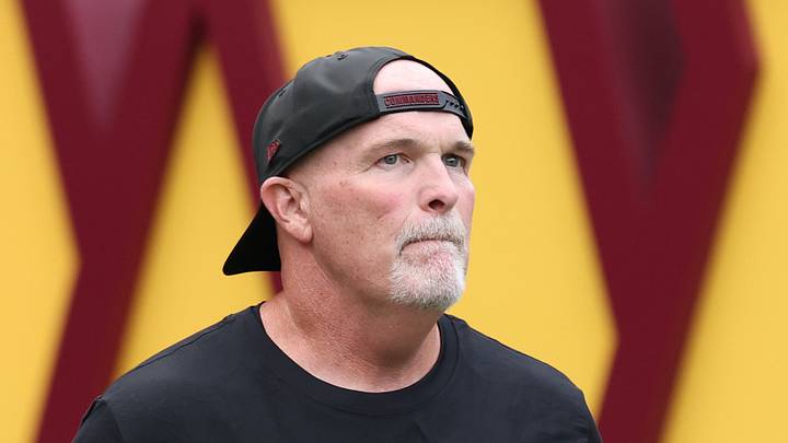 Washington Commanders head coach Dan Quinn