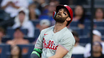 Philadelphia Phillies first baseman Bryce Harper vs. New York Mets