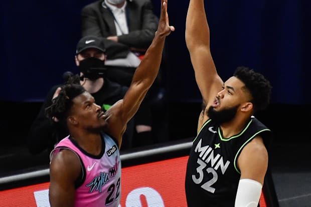 Jimmy Butler, Karl-Anthony Towns