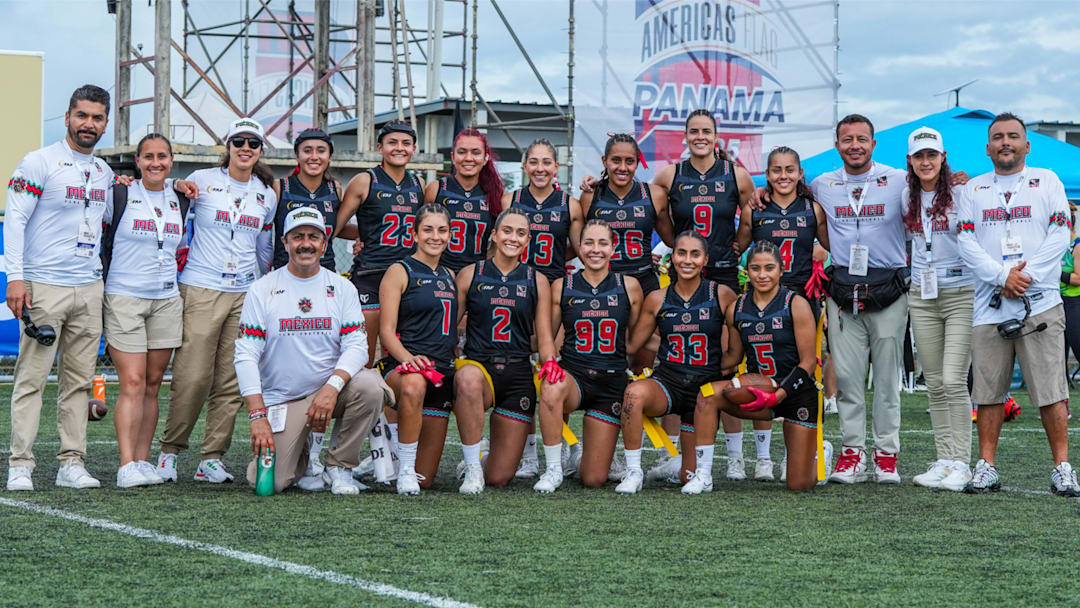 Las mejores del mundo. La Selección Mexicana femenil de flag football es ejemplo de la suma de talento, esfuerzo y planeación.