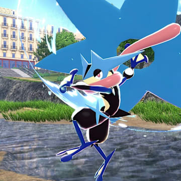 Mega Greninja from Pokemon Legends Z-A