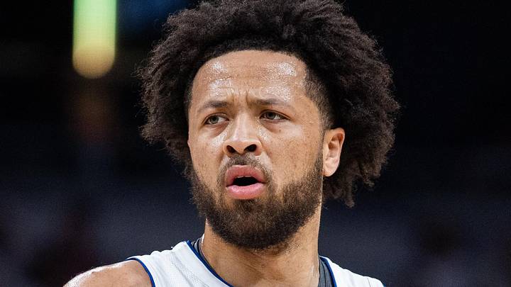 Apr 12, 2026; Indianapolis, Indiana, USA;  Detroit Pistons guard Cade Cunningham (2): Trevor Ruszkowski-Imagn Images