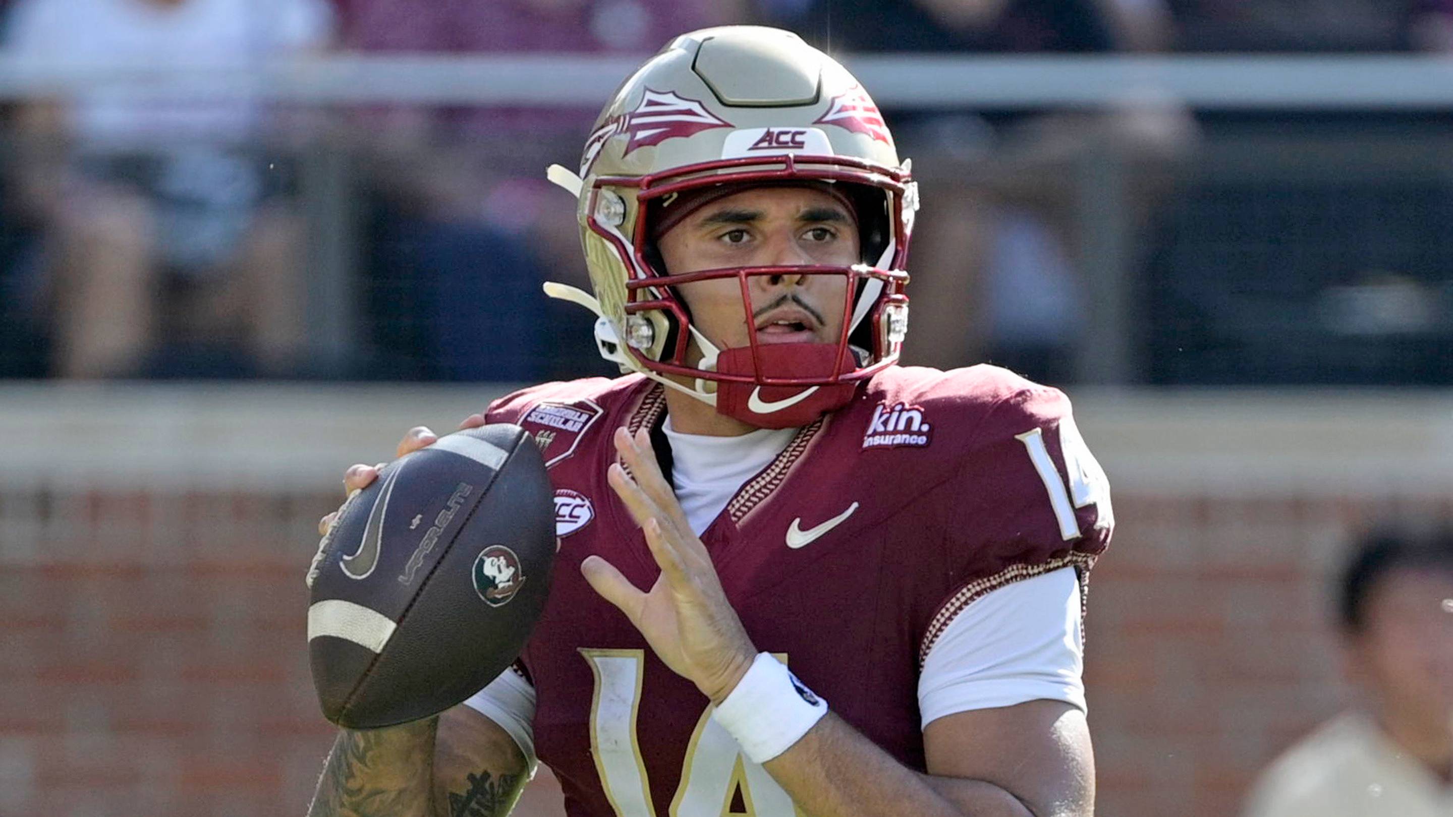 FSU Football's Ashton Daniels Sets Program Record Against Virginia