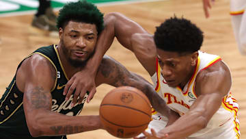 De'Andre Hunter, Atlanta Hawks and Marcus Smart, Boston Celtics