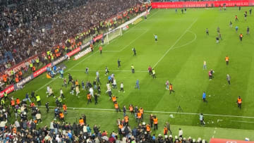 Trabzonspor-Fenerbahçe maçının ardından yaşanan olaylar.
