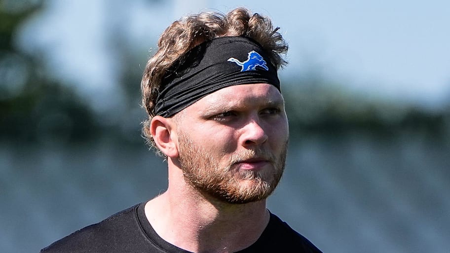 Detroit Lions defensive end Aidan Hutchinson. | Junfu Han / USA TODAY NETWORK via Imagn Images