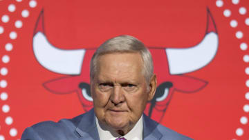 May 15, 2018; Chicago, IL, USA; L.A. Clippers team consultant Jerry West looks on during the 2018 NBA Draft Lottery at the Palmer House Hilton. Mandatory Credit: Patrick Gorski-USA TODAY Sports