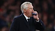 Carlo Ancelotti, dépassé par les événements à l'Emirates.