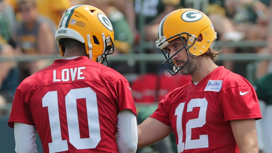 Green Bay Packers starting quarterback Jordan Love will face former teammate Aaron Rodgers and the Pittsburgh Steelers this fall. | Mark Hoffman / Milwaukee Journal Sentinel / USA TODAY NETWORK