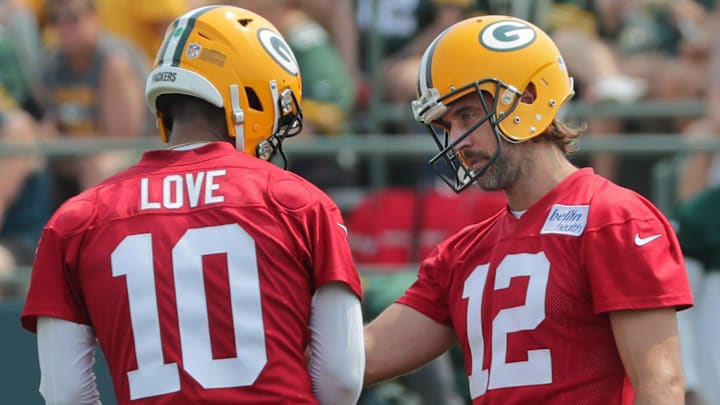It will be Aaron Rodgers vs. Jordan Love when the Packers play at the Steelers.