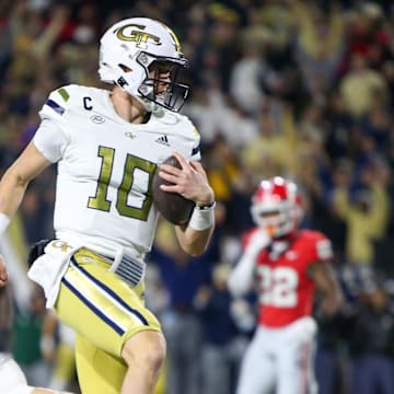 Georgia vs. Georgia Tech football picks, odds