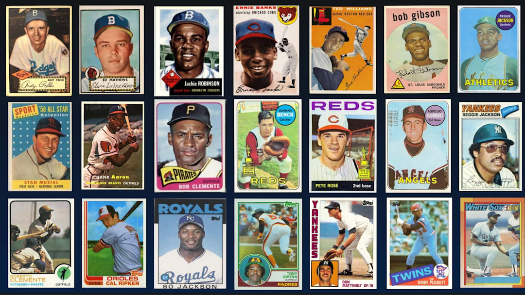 Iconic Baseball Cards Selected by Topps for 75th Anniversary
