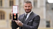 David Beckham finally achieved his long-awaited dream of becoming a knight of the realm.