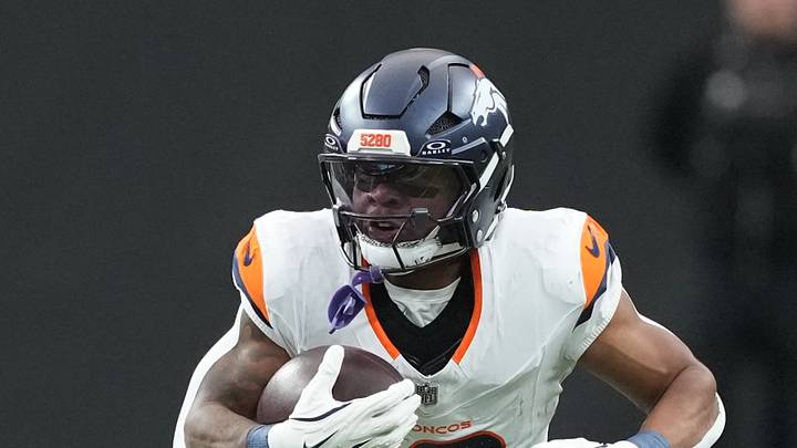 Denver Broncos running back RJ Harvey