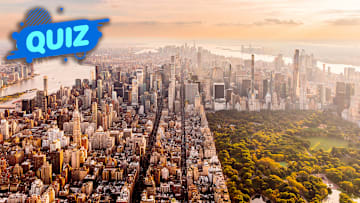 Can you correctly identify the city skylines below? 	