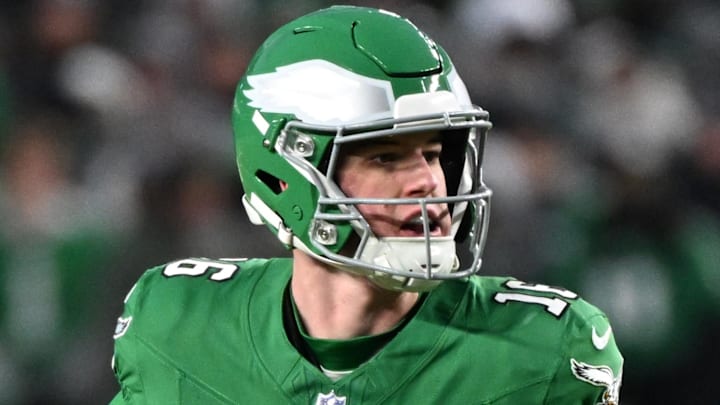 Philadelphia Eagles quarterback Tanner McKee
