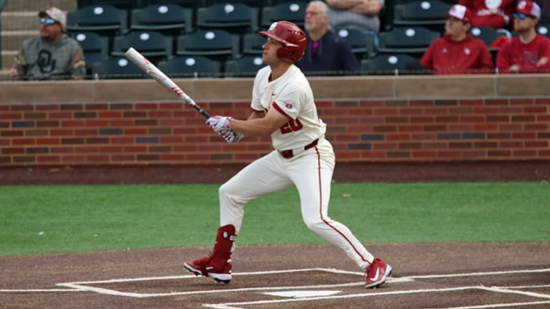 Oklahoma outfielder Trey Gambill Oklahoma outfielder Trey Gambill