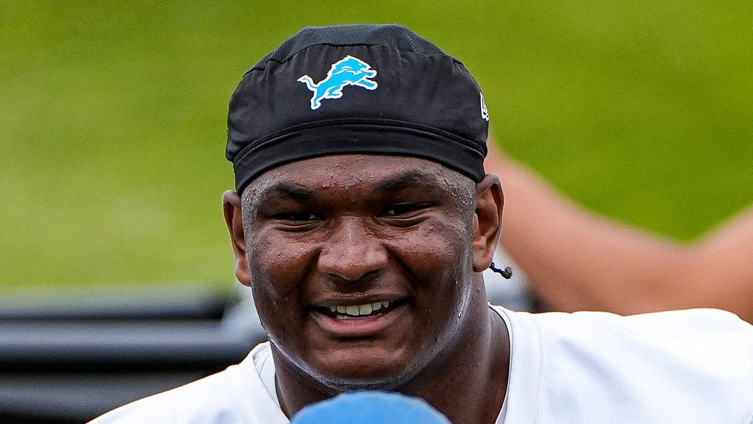 Detroit Lions defensive lineman Skyler Gill-Howard (50).