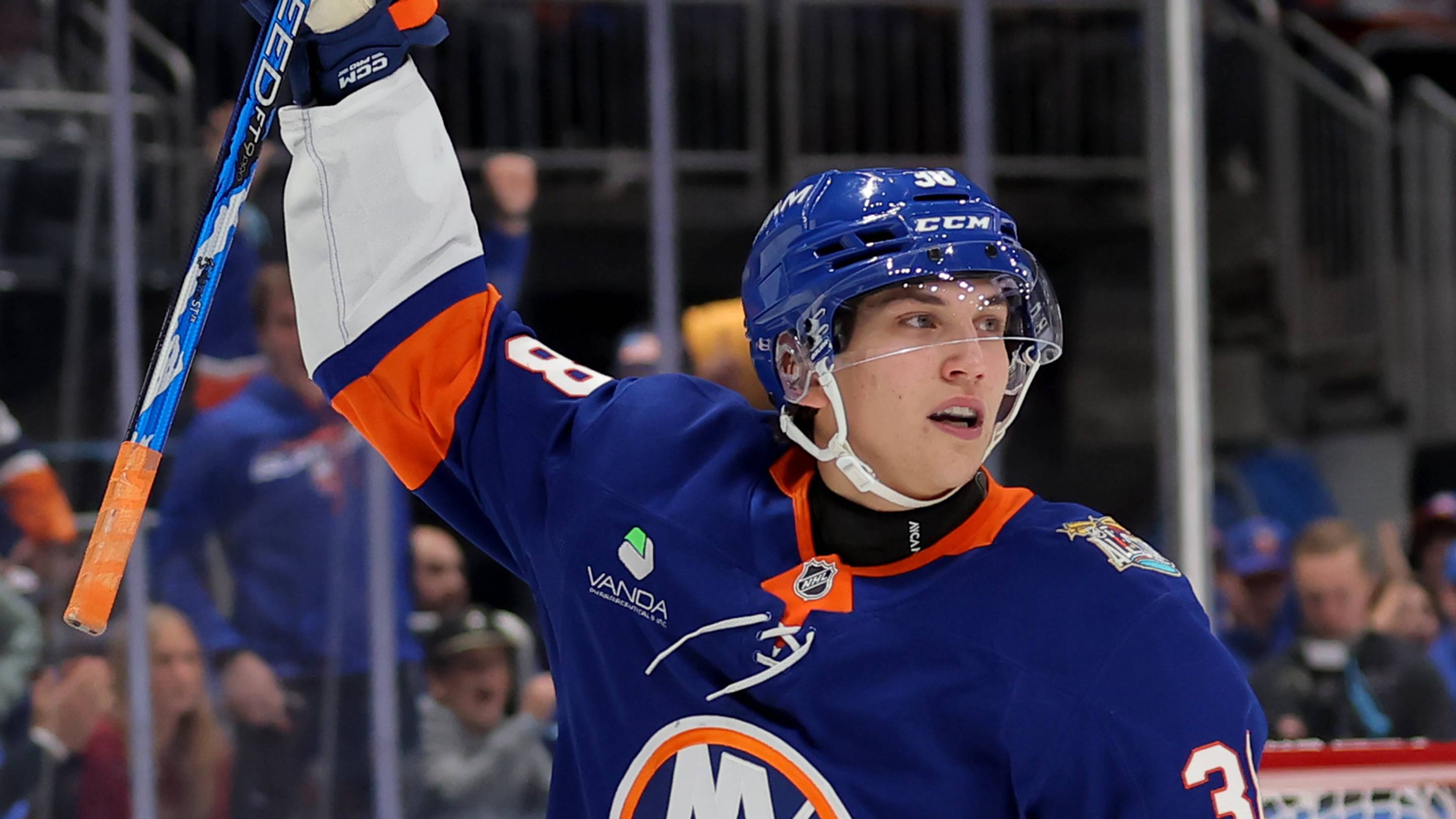 NY Islanders rookie Victor Eklund celebrates a 20th birthday he’ll never forget