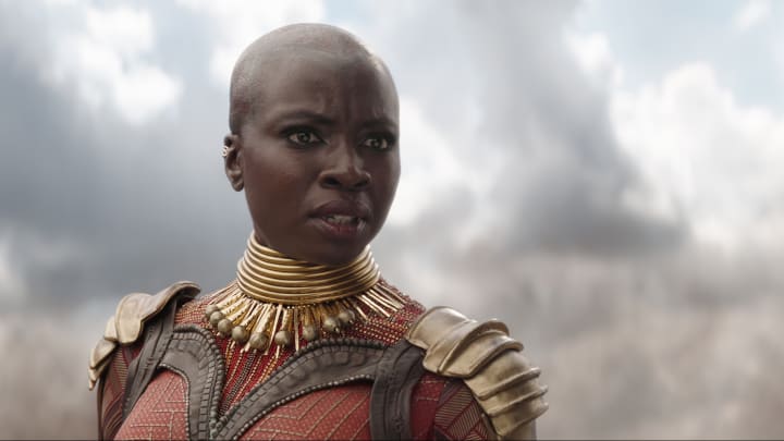 Danai Gurira as Okoye in the MCU.