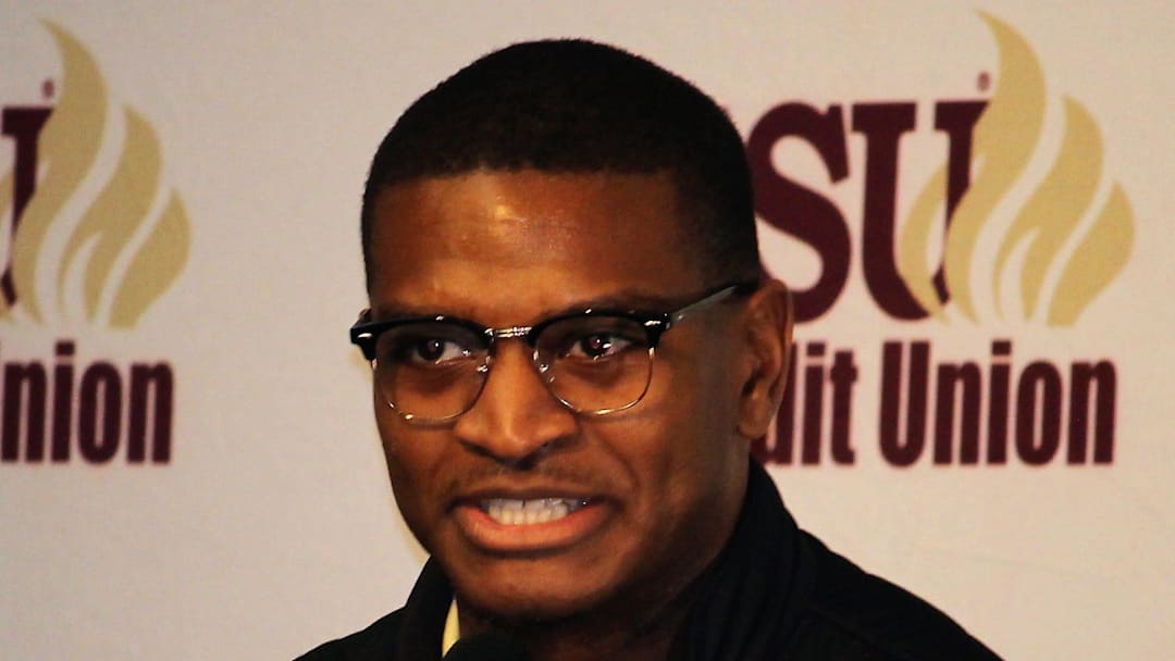 FSU linebackers coach Chris Marve at the FSU National Signing Day Party on Feb. 5, 2020.
Img 4547 FSU linebackers coach Chris Marve at the FSU National Signing Day Party on Feb. 5, 2020.
Img 4547