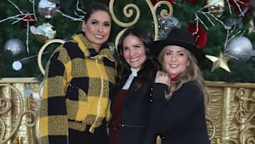 Galilea Montijo y Andrea Legarreta junto a Gabriela Cuellar