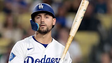 Outfielder Michael Conforto is the only starter in the Los Angeles Dodgers' lineup with a negative fWAR through May.