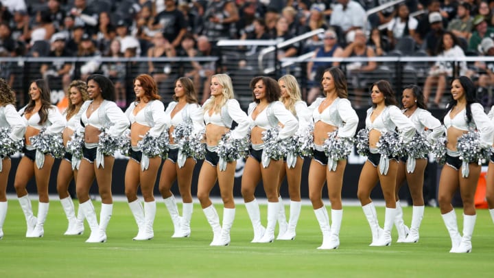 The Las Vegas Raiders Raiderettes