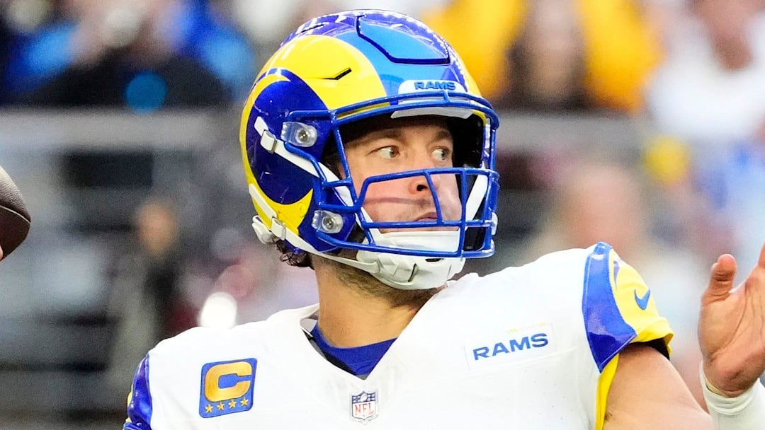 Los Angeles Rams quarterback Matthew Stafford (9).
