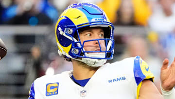 Los Angeles Rams quarterback Matthew Stafford (9).