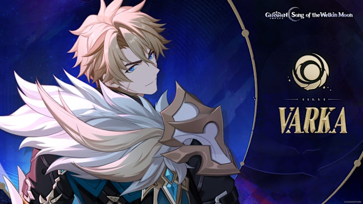Genshin Impact Varka reveal artwork.