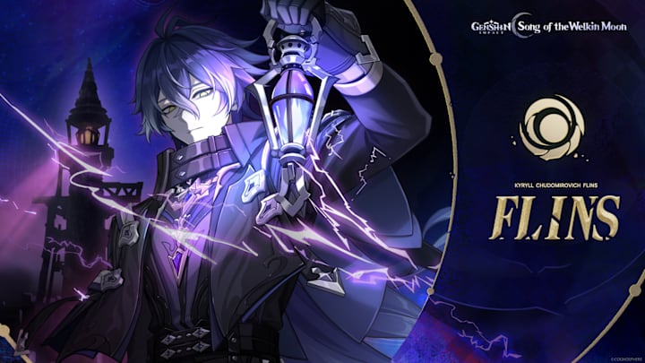 Genshin Impact Flins reveal artwork.
