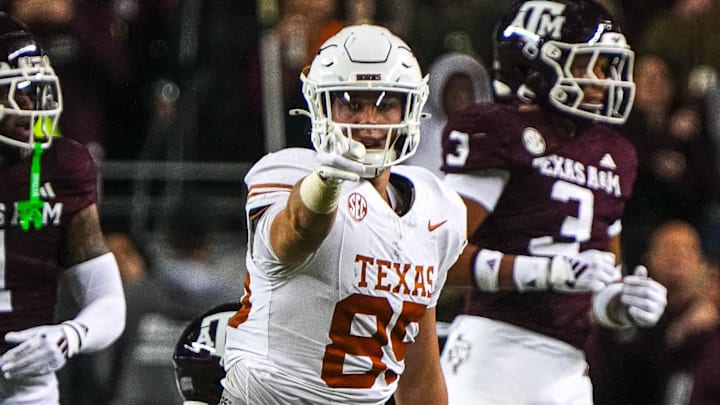 Texas clinched a spot in the SEC championship against Georgia with a 17–7 win over Texas A&M on Saturday.