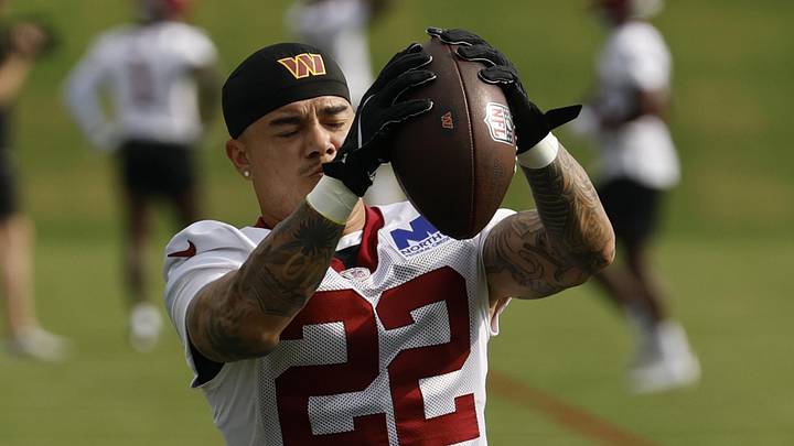 Commanders cornerback Car'lin Vigers
