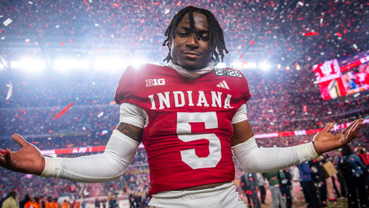 Indiana defensive back D'Angelo Ponds 