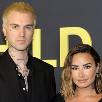 Jordan Lutes and Demi Lovato