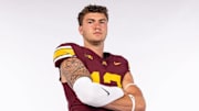 Now-former Gophers quarterback Jackson Kollock. 