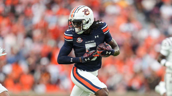 Auburn Wide Receiver KeAndre Lambert-Smith during the game between the Auburn Tigers and the Alabama A&M Bulldogs