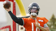 Bears coach Ben Johnson on Caleb Williams: “I saw a guy with immense potential. Every week he made throws that made you drop your jaw a little bit. Hell, I experienced it when I was standing on the sideline when he played against us.”