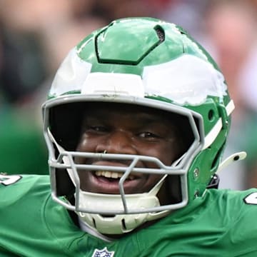 Philadelphia Eagles defensive tackle Jordan Davis (90).