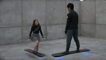 UGLIES. (L-R) Joey King as Tally and Brianne Tju as Shay in UGLIES. Cr. Courtesy of Netflix
